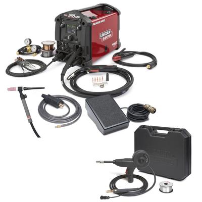 Lincoln Power MIG 210 MP Welder w/ TIG Kit & Spoolgun