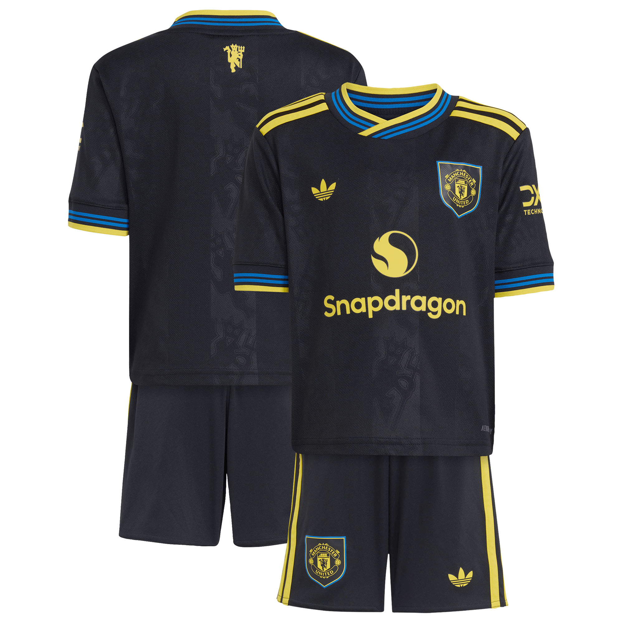 Manchester United adidas Drittes Minikit 2025–26 Image