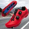 Berg Radfahren Sneaker Männer Fahrrad Sport Schuhe Pedal Mountainbike Schuhe Speed Racing Mann Off Road Radfahren Schuhe
