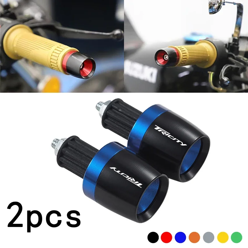 Für Yamaha Tricity 125 Tricity 155 Tricity 300 Zubehör Motorrad Lenker Griffe Enden Griff Bar Kappe End Stecker Image