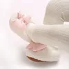 Herbst Und Winter Neue Schmetterling Bogen Baby Baby Baby Baby Wanderschuhe Socken Schuhe Verdickt Baby Schuhe Mit Plüsch 0-18M Baby