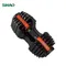 SIHAO Haltère réglable en acier 24/40KG 52.5/90LBS Fitness pour salle de sport à domicile, entraînement des bras et des muscles avec système QuickLock (rouge/noir)
