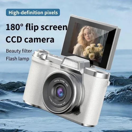 Telecamere con zoom digitale 8X per fotografia Telecamere 4K YouTube Vlog Video HD con videocamera selfie con messa a fuoco automatica da 2,4 pollici
