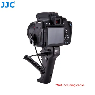 JJC Kamera Shutter Auslösung Fern Griff Grip Für Canon Nikon Sony Olympus Pentax Panasonic Sigma Kamera mit 1/4 ''-20 montieren