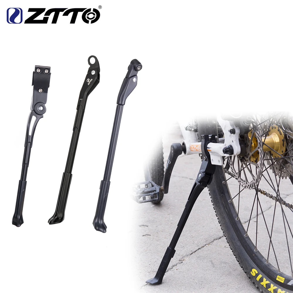ZTTO Leichter Mountainbike-Fahrrad-verstellbarer Ständer 26 27,5 29 Road 700c Fahrrad-Parkständer Seiten- und Gepäckträger Image