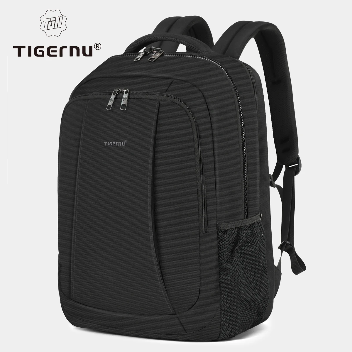 Tigernu Wasserdichte Nylon Rucksack Weibliche männer Rucksack Für 15,6 Laptop Notebook Tasche Mochilas Schule Rucksäcke Tasche Männlichen Rucksack Image
