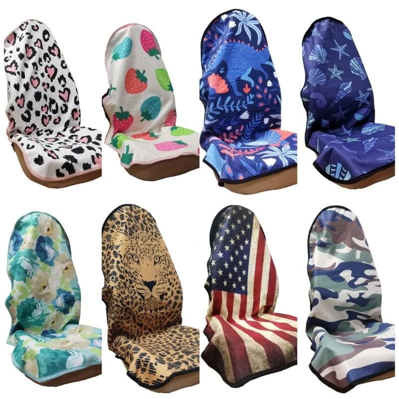 Wasserdichter Schweißtuch-Autos itz bezug für Training, Laufen und universelle Passform für rutsch feste Schalensitze Image