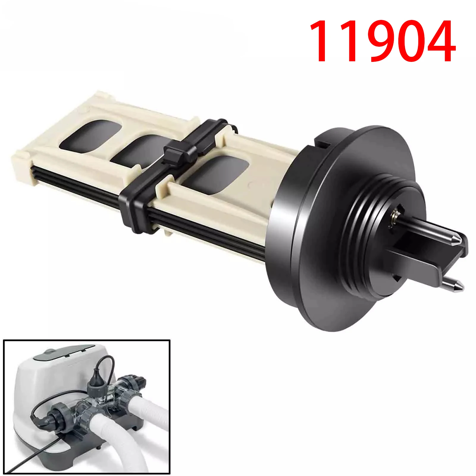 11904 Ersatz-Titan elektroden teil passend für eco6110 krystal klares Salzwasser-Chlors ystem für Pool-oder Spa-Anwendungen Image