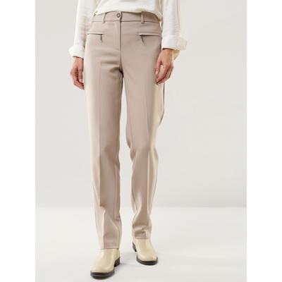 Walbusch Damen Thermo Kofferhose Beige noch offen: Muster Image