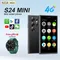Kostenlose Smartwatch! SERVO S24 Mini 4G Smartphone Android System Play Store 2 GB + 16 GB WiFi 2000 mAh 3,0 Zoll süßes 2 SIM kleines Smartphone