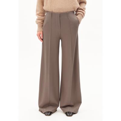 MAEVAA | Jerseyhose aus LENZING™ ECOVERO™ Viskose Mix - braun (S) Image
