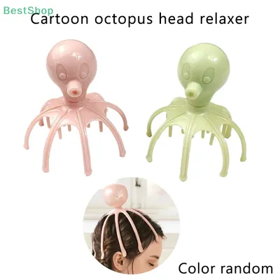 〔Rebecca〕Cartoon Head Relax Massager Remove Muscle Tension Tiredness