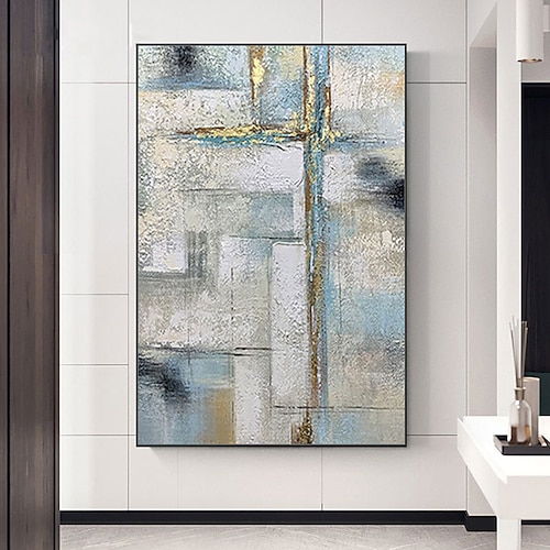 Ölgemälde Handgemalte Vertikal Abstrakt Landschaft Modern Ohne Innenrahmen (ohne Rahmen) Image