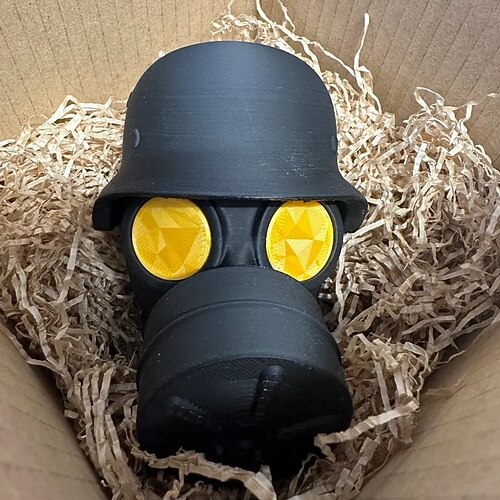 Abdeckkappe für Anhängerkupplung, Fun Gasmaske Helm Anhängerkupplungsabdeckung, Anhängerkupplung Schutzkappe, Auto Deko Zubehör für Anhängerkupplung Image