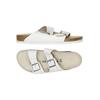 Birkenstock Herren Sandale, Gr. 44, weiß, kein Etikett