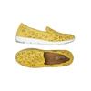 Caprice Damen Halbschuh, Gr. 39, gelb, Leder