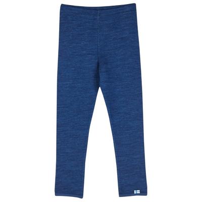 Finkid - Kid's Leikki Soft - Merinounterwäsche Gr 130/140 blau