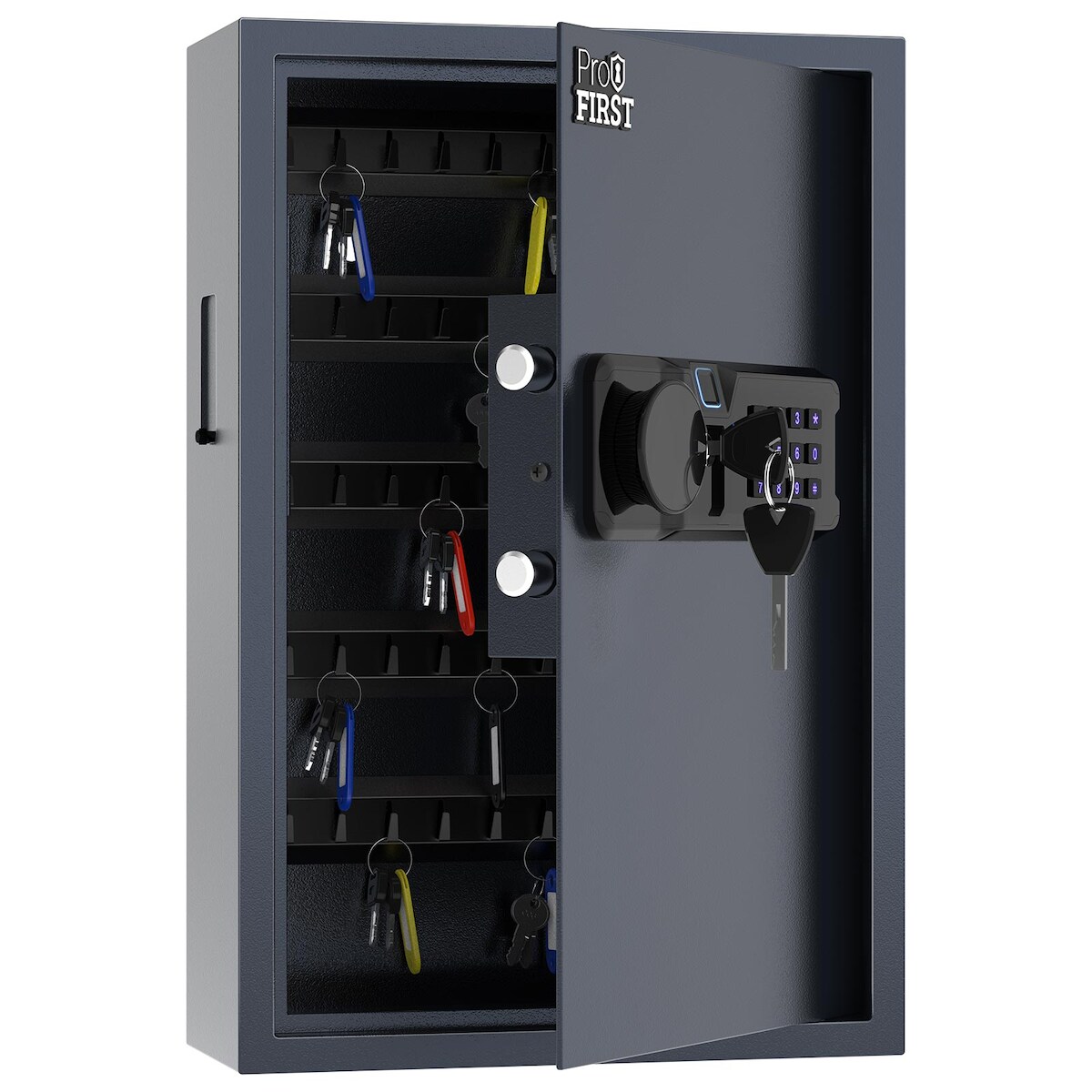 Profirst Schlüsseltresor LockGuard 50 Fingerprintschloss anthrazit Image