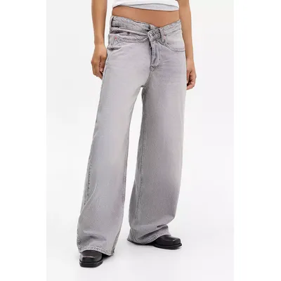 BDG Jaya Crossover Jeans - Grey 27W 32L at Urban Outfitters