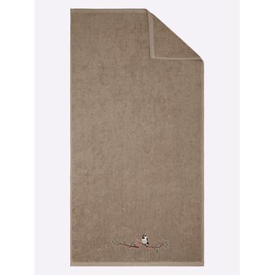 Handtuch WÄSCHEPUR Gr. 2, beige, B:70cm L:140cm, 100% Baumwolle, Handtücher (Packung) Image