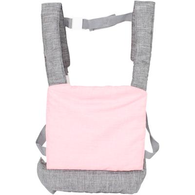 Puppen Bauchtrage CHIC2000, rosa (melange grau, rosa), Puppenausstattungen, KinderB:31cm H:3cm T:31cm, Polyester, B:31cm H:3cm T:31cm