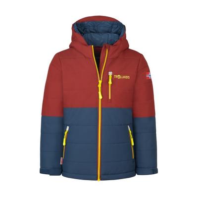 Trollkids - Kid's Hemsedal Snow Jacket XT - Skijacke Gr 104 blau/rot Image