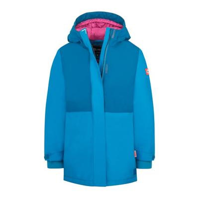 Trollkids - Girl's Hovden Coat - Mantel Gr 98 blau Image