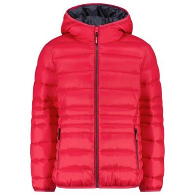 CMP - Girl's Down Jacket Fix Hood Taffeta - Kunstfaserjacke Gr 176 rot Image