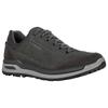 Wanderschuh LOWA "BELLAGIO GORE-TEX LO", Gr. 44, grau (anthrazit, anthrazit), Leder, Textil, sportlich, Schuhe, wasserdicht