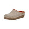 Hausschuh HAFLINGER "Haflinger Hausschuhe Filz", Herren, Gr. 39, beige, Filz, casual, Schuhe