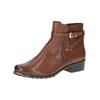 Stiefelette CAPRICE "Caprice Stiefelette Nappaleder", Damen, Gr. 37, braun (cognac), Nappaleder, casual, Schuhe