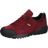 Schnürschuh WALDLÄUFER "H-AMIATA", Damen, Gr. 7 (40,5), rot (rubinrot), Gummi, Veloursleder, Textil, sportlich, Schuhe, Freizeitschuh, Halbschuh, Outdoorschuh mit TEX-Ausstattung, H-Weite
