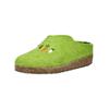 Hausschuh HAFLINGER "Haflinger Hausschuhe Filz", Damen, Gr. 42, grün, Filz, casual, Schuhe