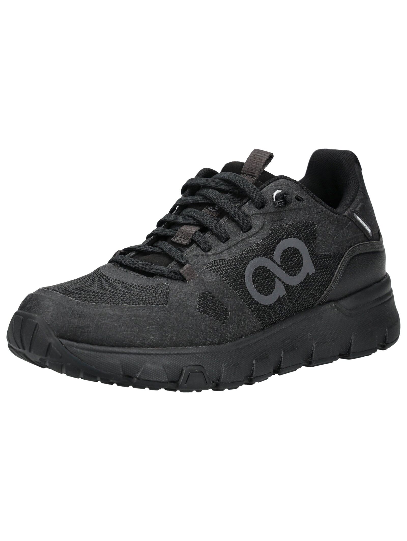 Sneaker TENHAAG "Tenhaag Sneaker Mesh", Damen, Gr. 38,5, schwarz (schwarz, schwarz), Textil, Casual, Schuhe