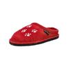 Hausschuh HAFLINGER "Haflinger Hausschuhe Wolle", Herren, Gr. 43, rot, Textil, casual, Schuhe