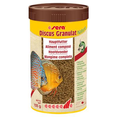 1000ml sera Discus Granulat Nature Fischfutter