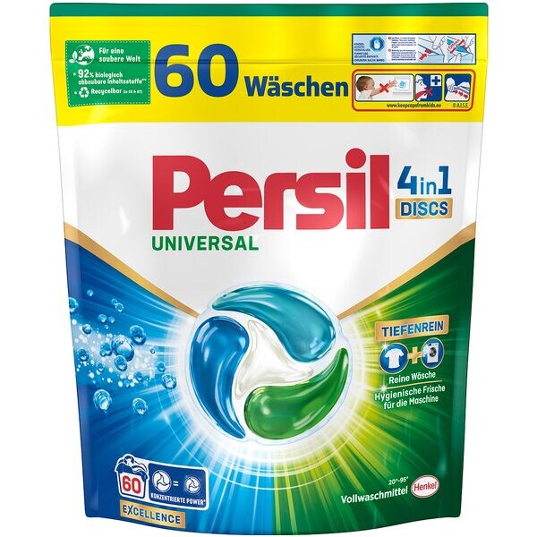 Persil Waschmittel »UNIVERSAL 4in1 Discs Tiefenrein« 60 WL Image