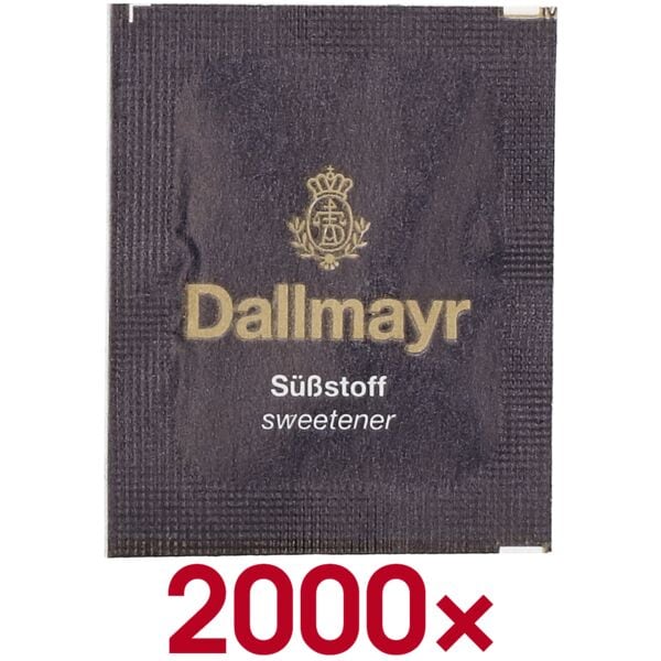 Dallmayr 2000er-Pack Süßstoffbriefchen je 2 Tabletten Image