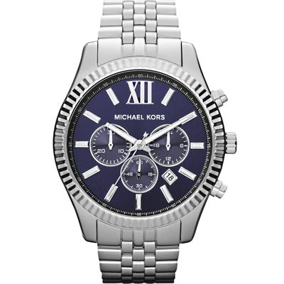 Michael Kors Herrenuhr Quartz Silber Gold Rose Image