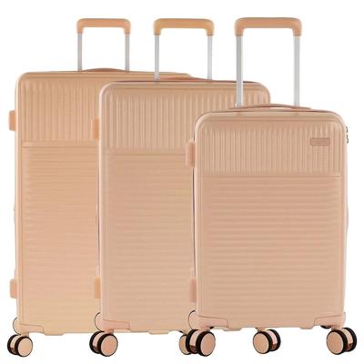 Heys Pastel 4 Rollen Kofferset 3-teilig mit Dehnfalte nude Coral Herren Image