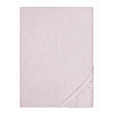 biberna Spannbetttuch Melange rose, 90x190 cm - 100x200 cm Image