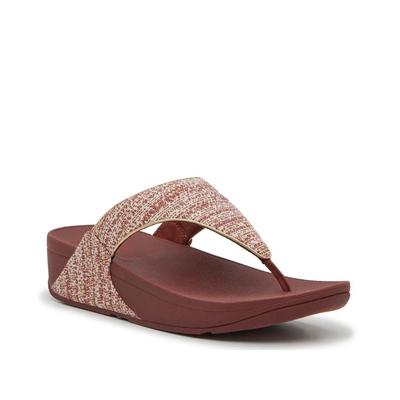 Lulu Shimmerwave Wedge Sandal