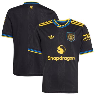 Manchester United adidas Drittes Trikot 2025–26 – Kinder Image