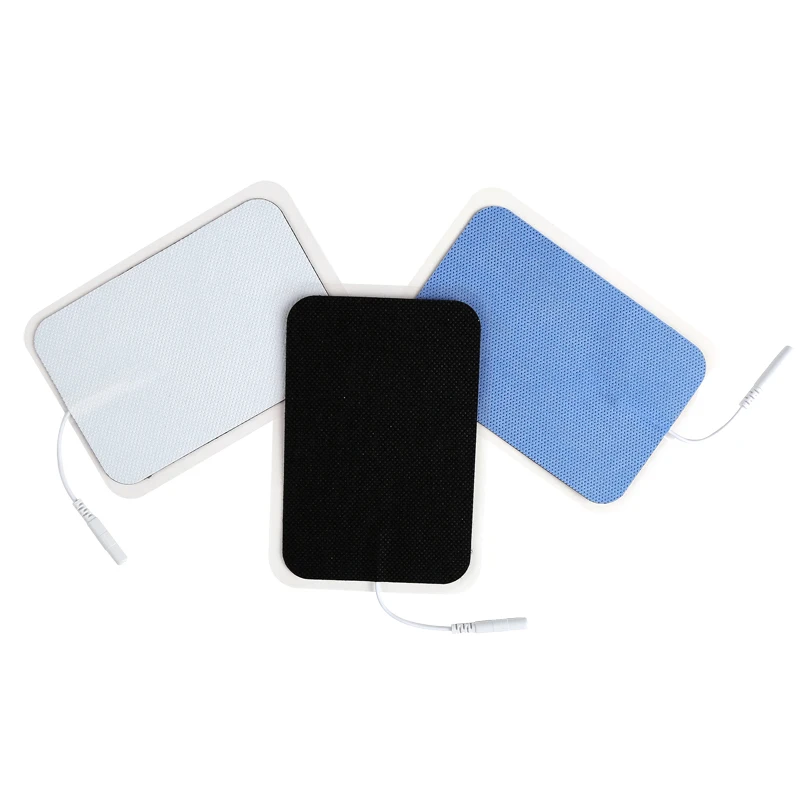 Ersatz TENS EMS Elektroden Pads Gel Patch Für EMS Nerven Muskel Stimulator Tens Akupunktur Physiotherapie Maschine 2mm Stecker Image