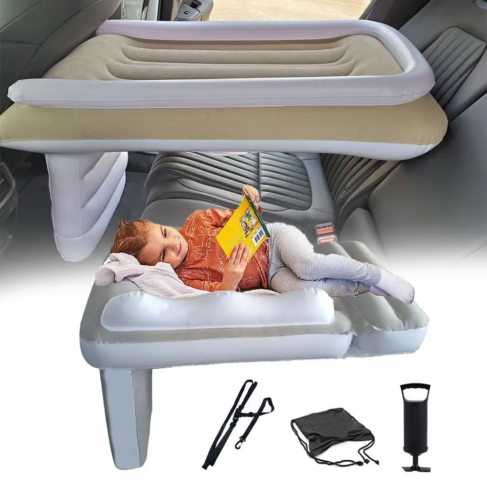 Tragbare Kleinkind Flugzeug Bett Tragbare Luft Bett Sitz Extender Schlaf Matratze Faltbare Flugzeug Matratze Für Straße Auto Reisen Image