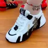 2025 Sportschuhe Damen Auspicious Tiger Stickerei Atmungsaktive Herrenschuhe Low-Top Farbabstimmung Schnürung Kleine weiße Schuhe