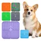 Pet Lick Silikon Matte für Hunde Pet Slow Food Platte Hund Baden Ablenkung Silikon Hund Sauger Futter Training Hund Feeder Liefert