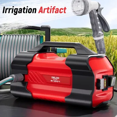 12V Rechargeable Electric Sump Pump Wireless Water Pump for Vegetable Gardening Agricultural Outdoor Auto Irrigation System
