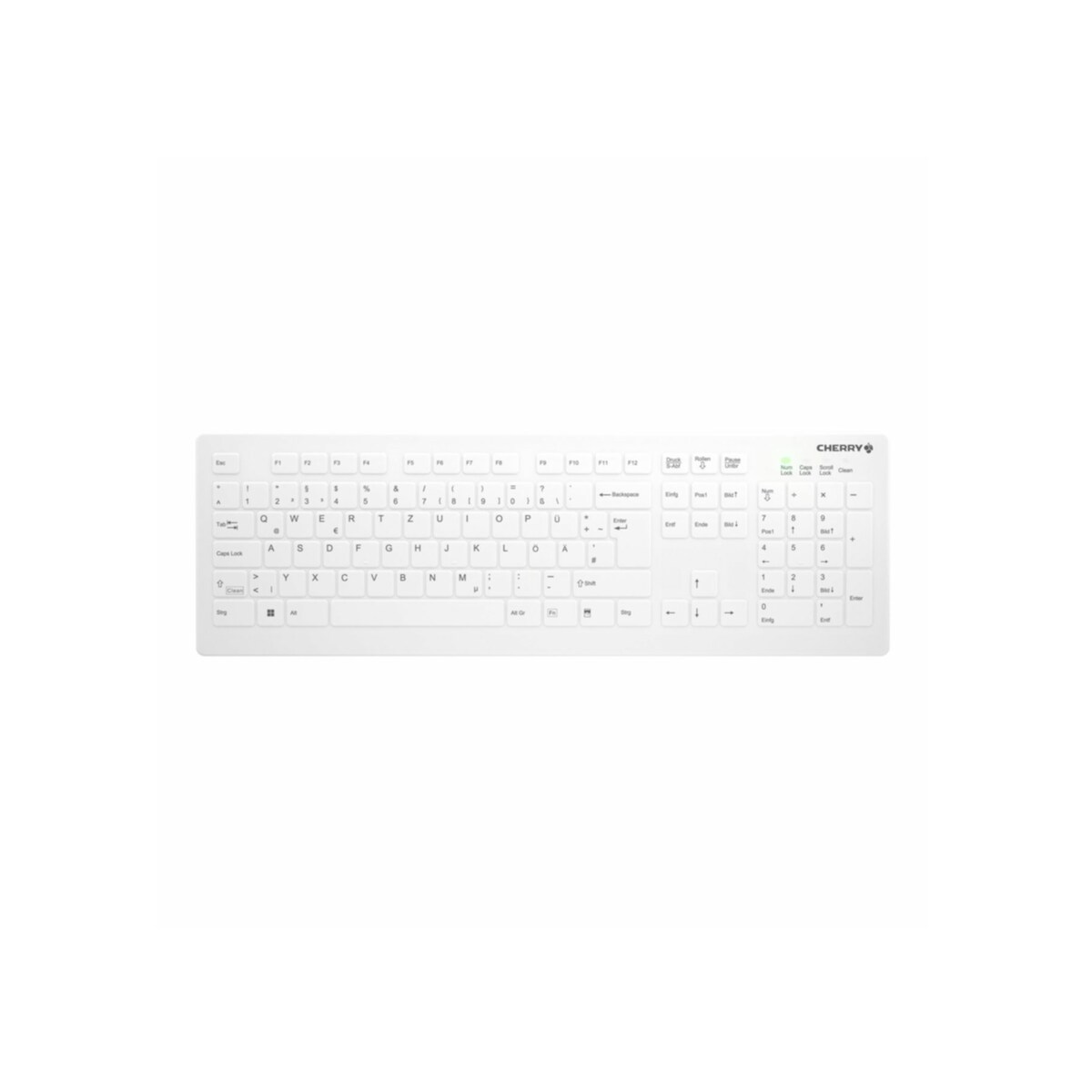 Keyboard Cherry Medical Active Key AK-C8112 Wireless white (AK-C8112-FU1-W/DE) Image