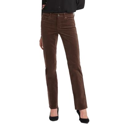 NYDJ Marilyn Coffee Bean Straight Leg Jean